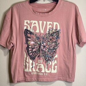 Inspired Culture Pink T-Shirt Size XL